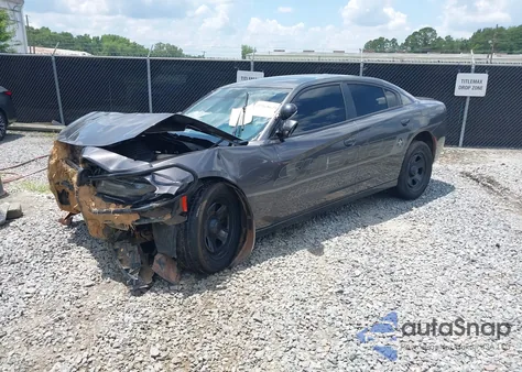 2021 Dodge Charger Police Rwd из США, поврежденный, VIN 2C3CDXAT5MH569693